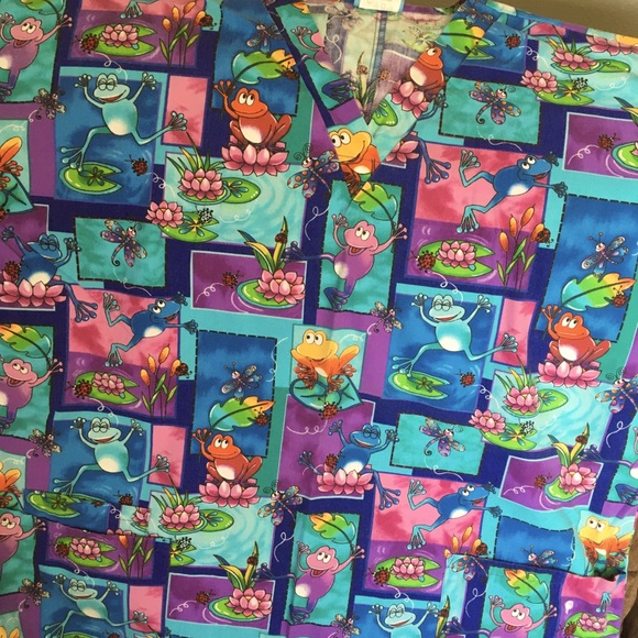 Frog scrub top - Picture 1 of 3